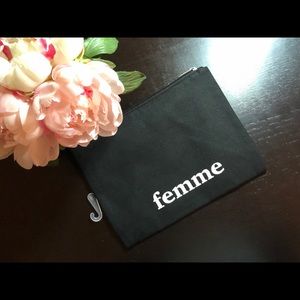 Femme Printed Canvas Pouch